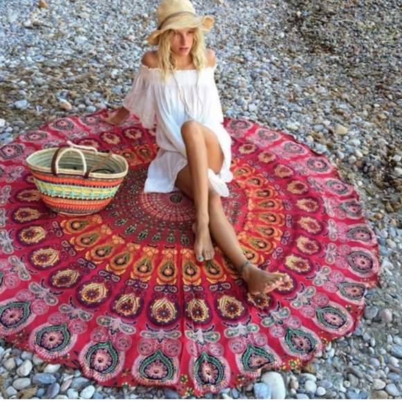 Other - Boho Colorful Paisley Pattern Fabric Tapestry